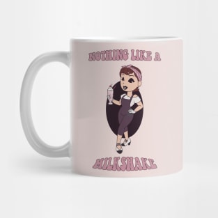 Old Style Cartoon pin up - Milkshake Mug